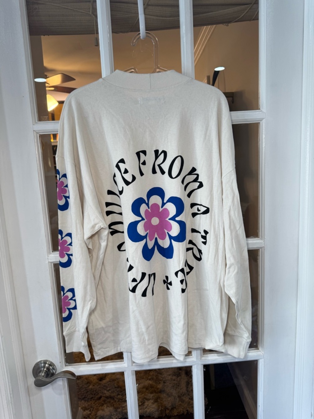 Urban Outfitters life advice, oversize long sleeve TEE vintage - Picture 3 of 5
